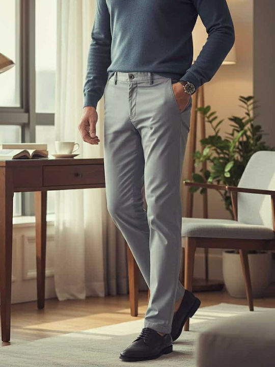 Men's Trousers Regular Fit Grey