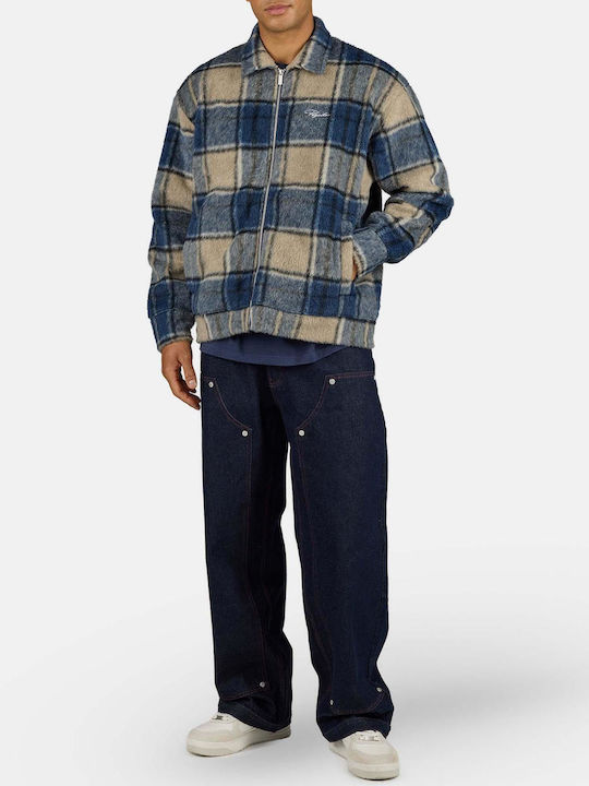 Long Sleeve Flannel Overshirt Multicolour