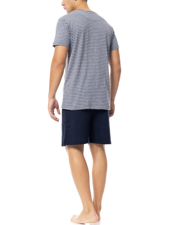 Ulisse Men's Summer Pajamas Set Oil Green
