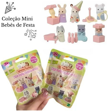 Epoch Toys Party Babies Series Sylvanian Families για 3+ Ετών (Διάφορα Σχέδια)
