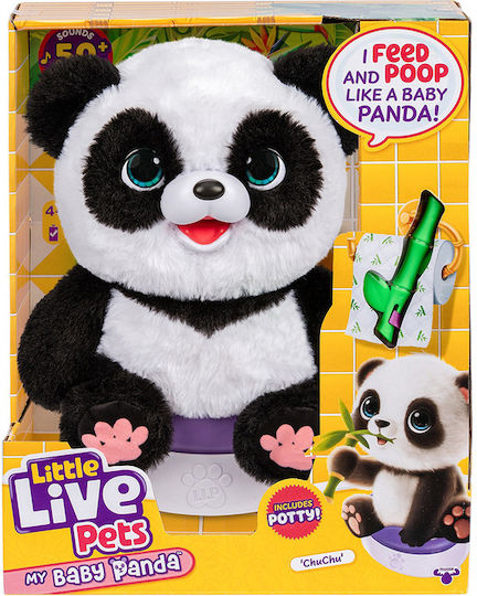 Giochi Preziosi Plush My Baby Panda Anda the Panda Interactive Pet with Motion & Sound for 4+ Years 20 cm