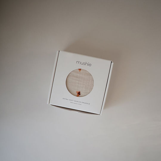 Mushie Muslin Changing Pad Beige 120x120cm.