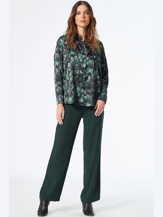 Women's Long Sleeve Shirt Colorful