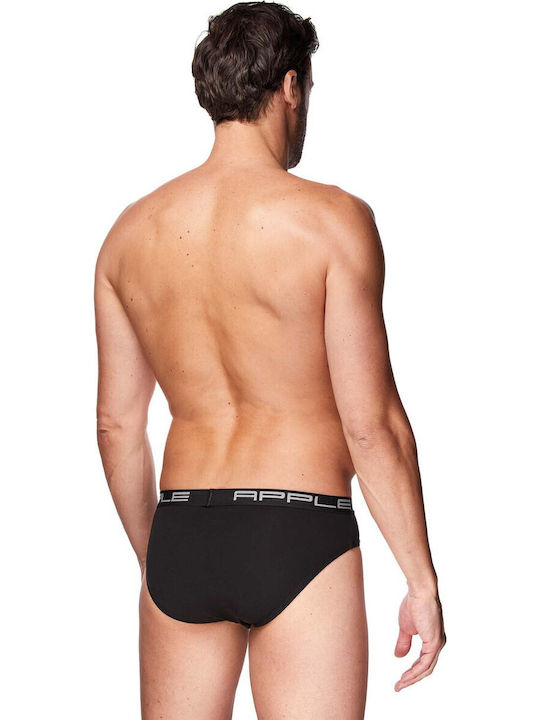 Herren Slips Black, Anthracite 2Packung