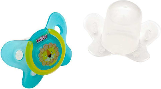 Nuby Suzeta Silicon Galben pentru 0-6 luni
