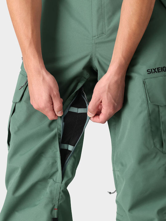 686 I-001925-57 Men's Trousers for Ski & Snowboard Green