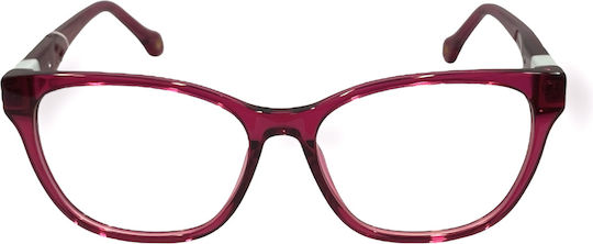 Alexander Wintsch Aw8337 C1 Women's Acetate Prescription Eyeglass Frames Butterfly Purple