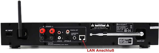Ηχοσύστημα 2.0 ICD4350SW+TAV-S 50W με Network Player / CD Player και Bluetooth