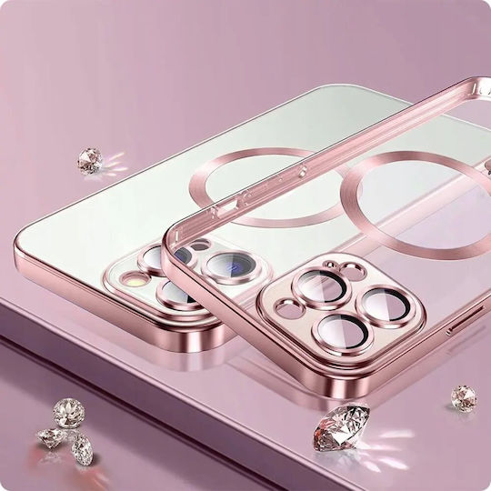 Tech-Protect Magshine Umschlag Rückseite Silikon Transparent (iPhone 15)
