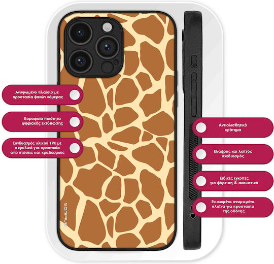 Sonique Animal Print Series Case Realme GT Neo 3 5G Giraffe 02