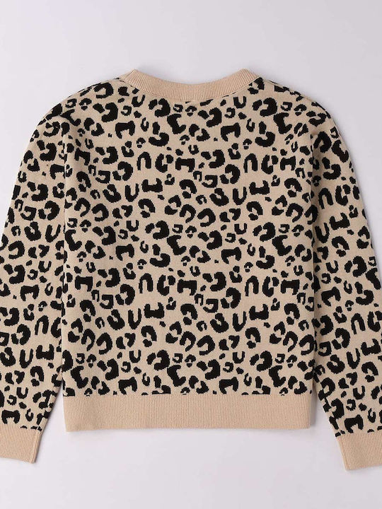 Kinderpullover Langarm Beige