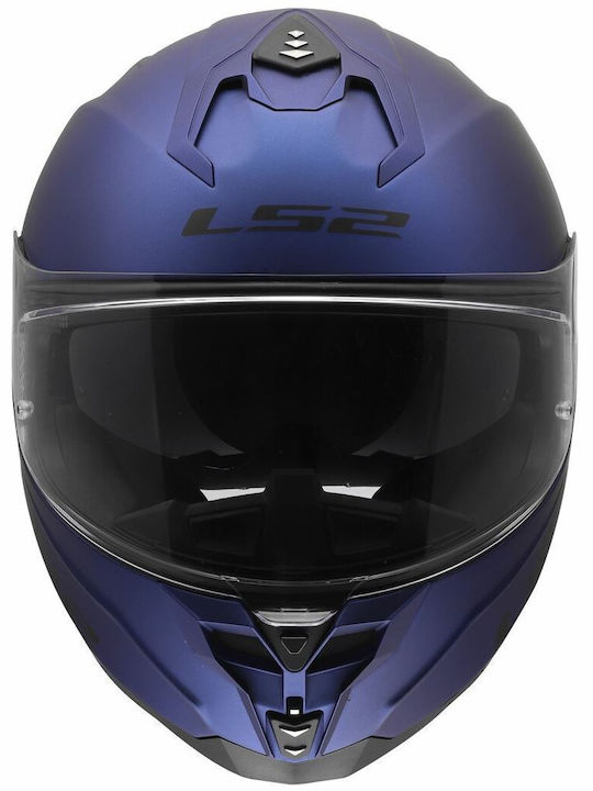 LS2 Challenger II FF817 Mat Navy Blue Мотоциклетна каска Full Face ECE 22.06 с Sunvisor