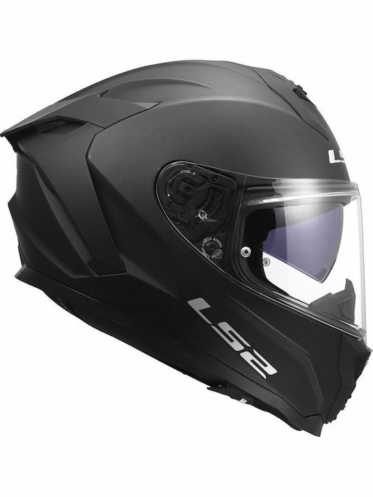 LS2 Challenger II FF817 Mat Black Motorcycle Helmet Full Face ECE 22.06 with Sunvisor