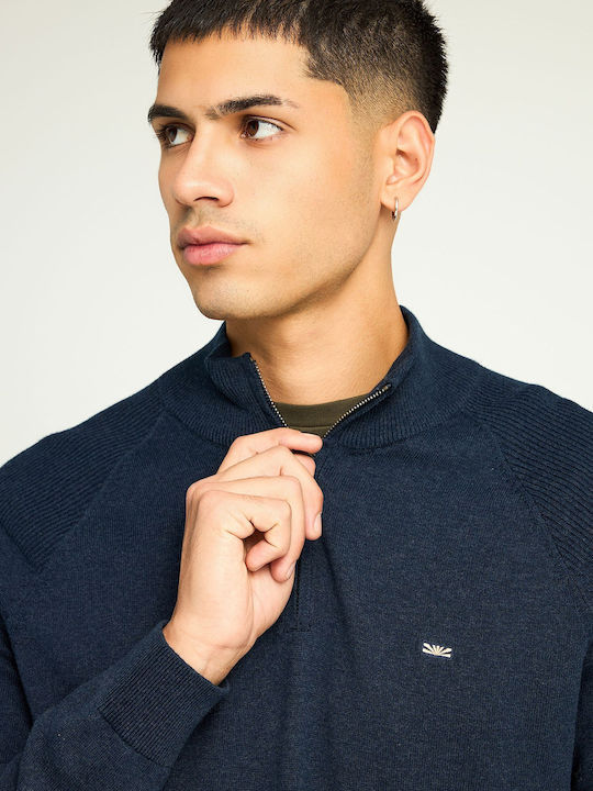 Long Sleeve Sweater Navy Blue