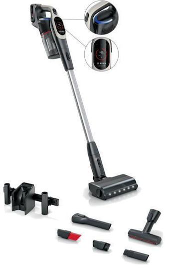 Bosch Unlimited Επαναφορτιζόμενη Σκούπα Stick 18V Μαύρη
