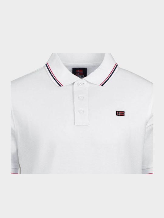 Polo Short Sleeve Blouse White