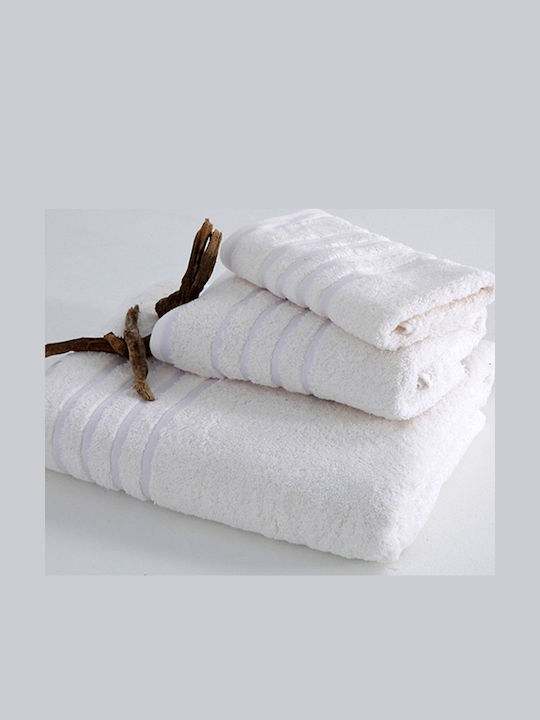 SB Home Hand Towel Selection Bath 40x60cm White Weight 600gr/m²