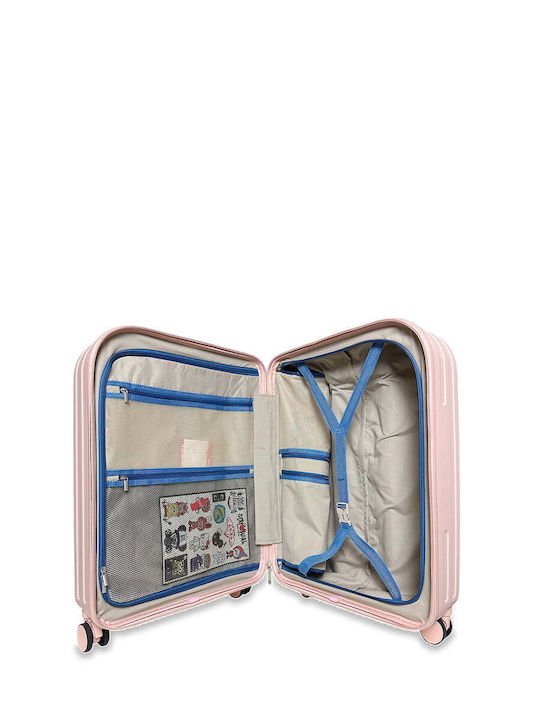 Medium Suitcase Pc Tinos Pink