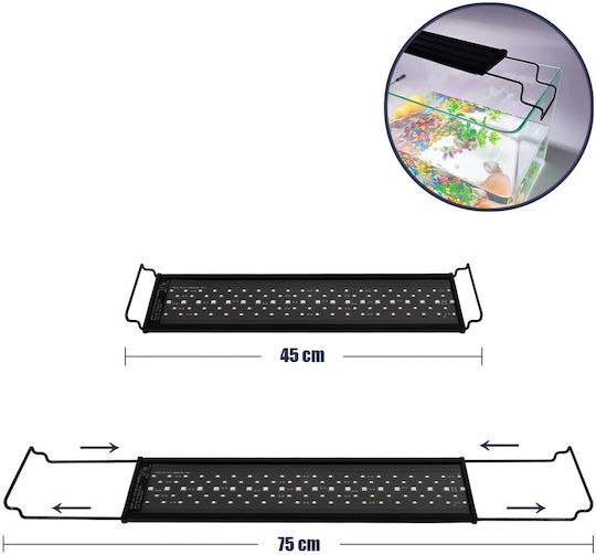 GloboStar Led Lamp for Aquarium Lighting 16W 7cm