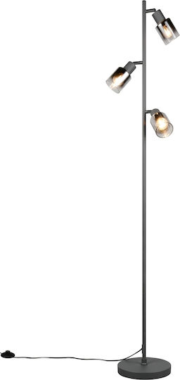 Trio Lighting Φωτιστικό Δαπέδου Γκρι