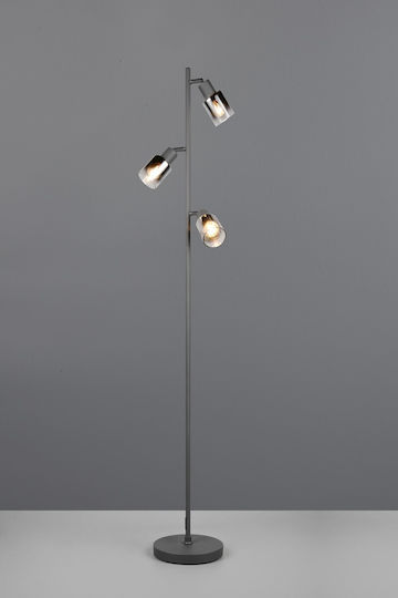 Trio Lighting Φωτιστικό Δαπέδου Γκρι