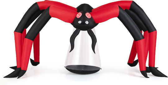 Costway 313 Inflatable Spider Halloween Red Eyes Tunnel & Led Lighting Cm25201de