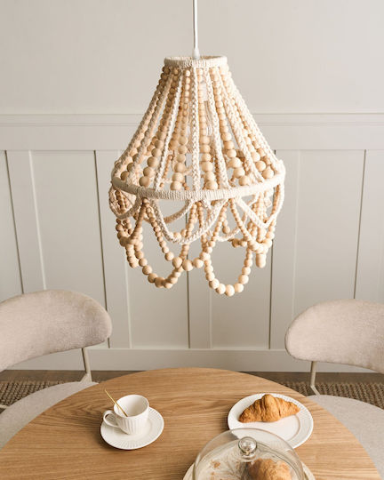 Beliani Pendant Light Brown