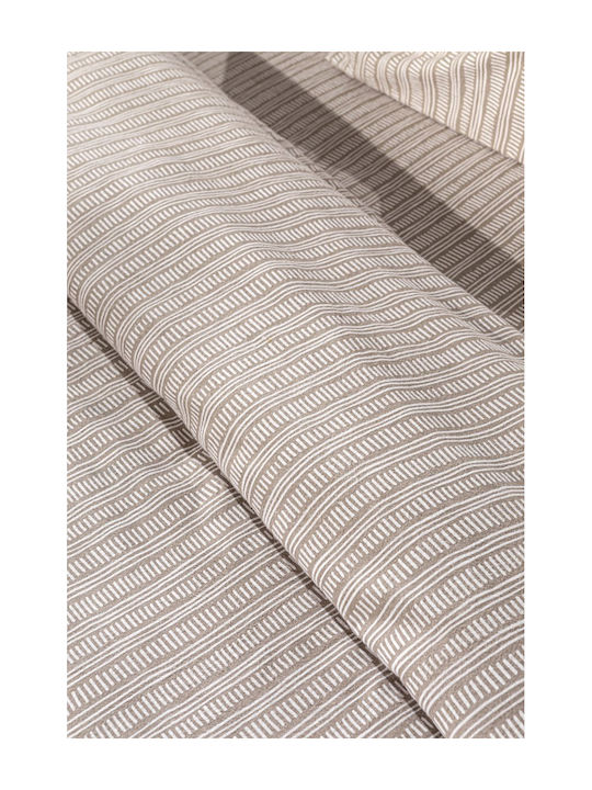 Guy Laroche Сет Чаршафи Фланелени с Ластик 165x200+35см. Alpina Flannel 4бр