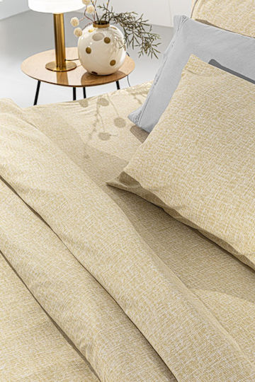 Guy Laroche Sheet Sets Queen Flannel with Elastic 165x200+35cm. Sommer Sommer Flannel 4pcs