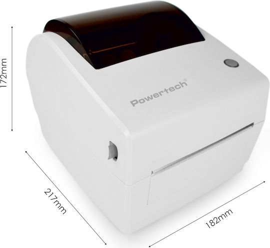 Powertech Label Printer USB, Serial, Bluetooth, Ethernet 203 dpi