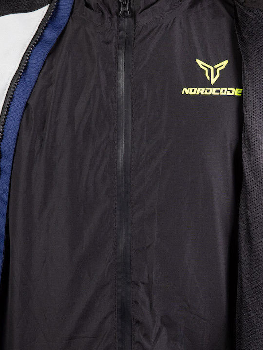 Nordcode Safari Мъжко Мотоциклетно яке Водоустойчив Grey/Blue