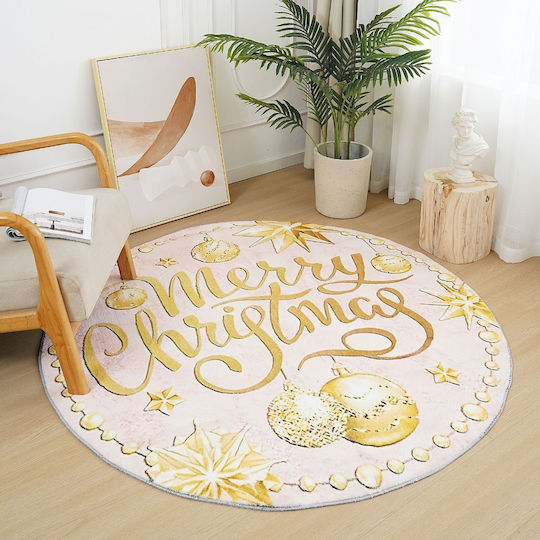 Christmas Rug “merry Christmas" Imitation Cashmere 100x100cm Ry10-100 Christmas Rug “merry Christmas" Imitation Cashmere 100x100cm Ry10-100