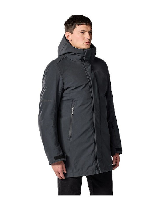 Rev'IT Trafalgar 2 H2O Herren Motorradjacke Softshell 4 Jahreszeiten Wasserdicht Dark Blue