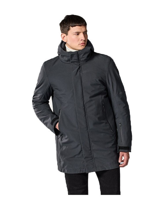 Rev'IT Trafalgar 2 H2O Herren Motorradjacke Softshell 4 Jahreszeiten Wasserdicht Dark Blue