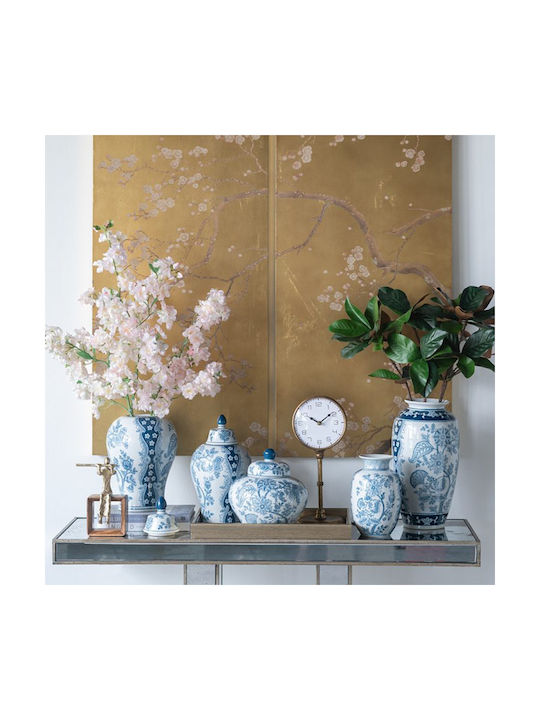 Artekko Decorative Vase Melania White 23x23x23cm