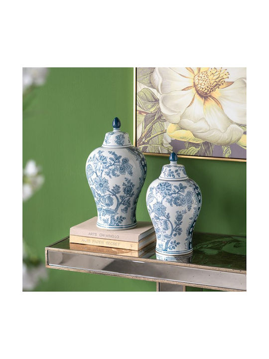 Artekko Decorative Vase Melania White 21x21x37cm