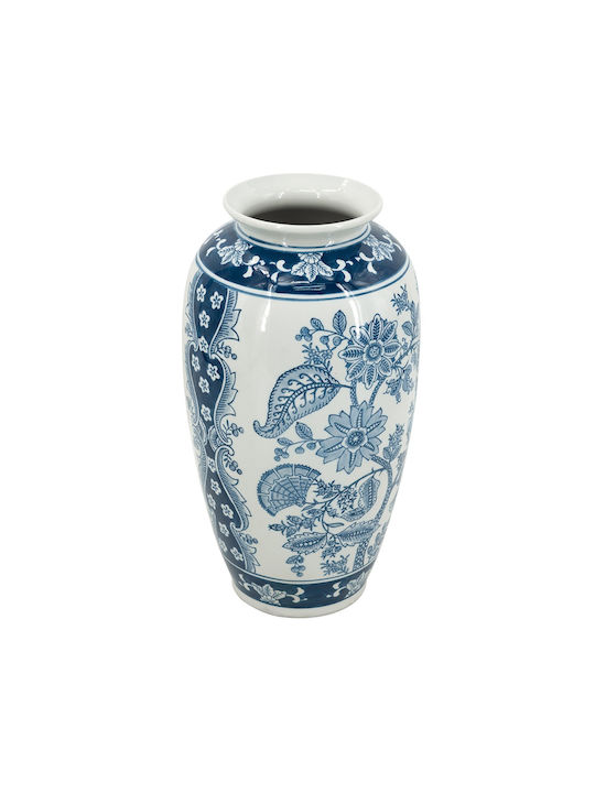 Artekko Decorative Vase Melania White 19x19x38cm