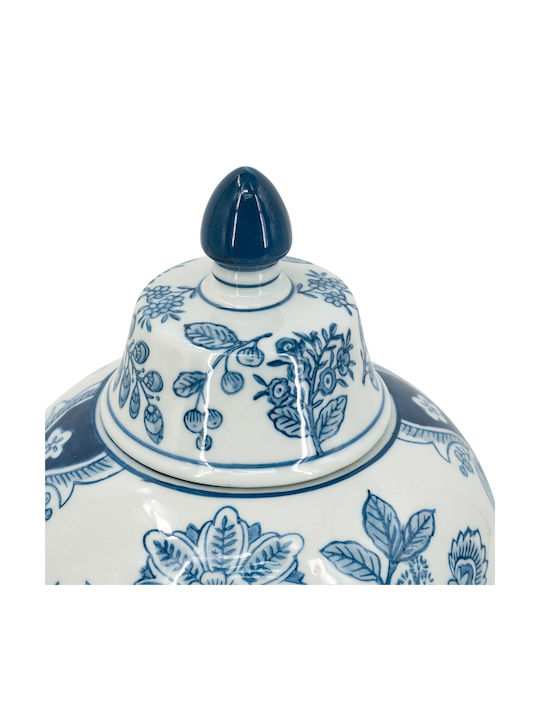 Artekko Decorative Vase Melania White 18x18x32cm