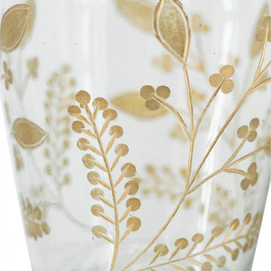 Artekko Decorative Vase Aphelios Transparent 14x14x21cm
