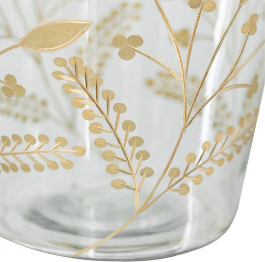Artekko Decorative Vase Aphelios Transparent 20x20x32cm