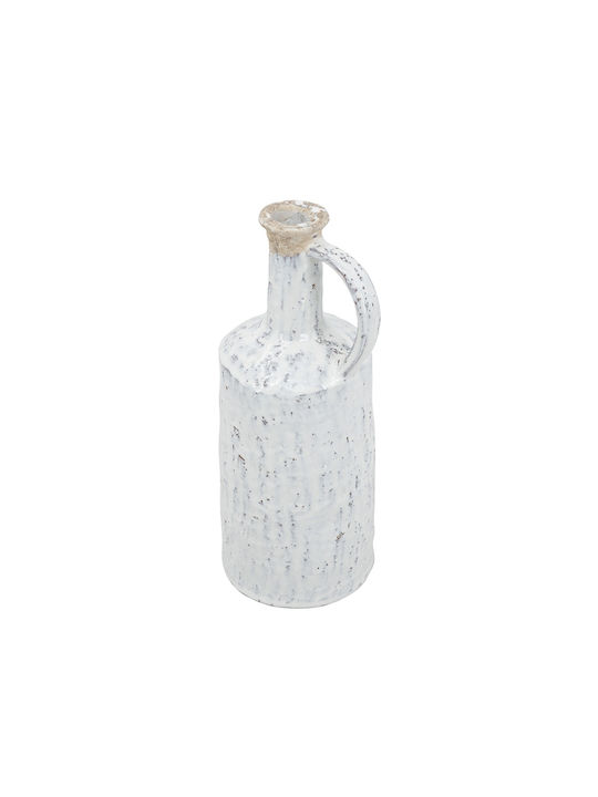 Artekko Decorative Vase Bard Orange 13.5x12.5x32.5cm
