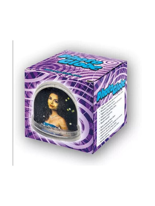 ZEP Globe Glitter Rama Foto Din Plastic Cu Ramă Transparentă