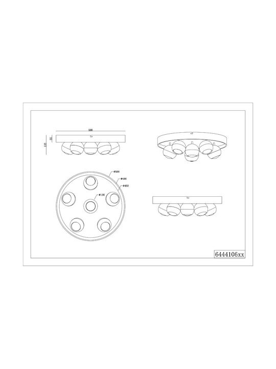 Trio Lighting 6444106 Trio Lighting 6444106
