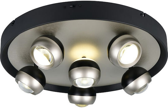 Trio Lighting Orbit Таванно осветление Сребрист