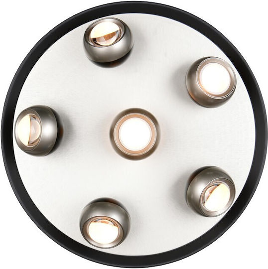 Trio Lighting Orbit Таванно осветление Сребрист