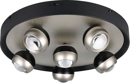 Trio Lighting Orbit Таванно осветление Сребрист