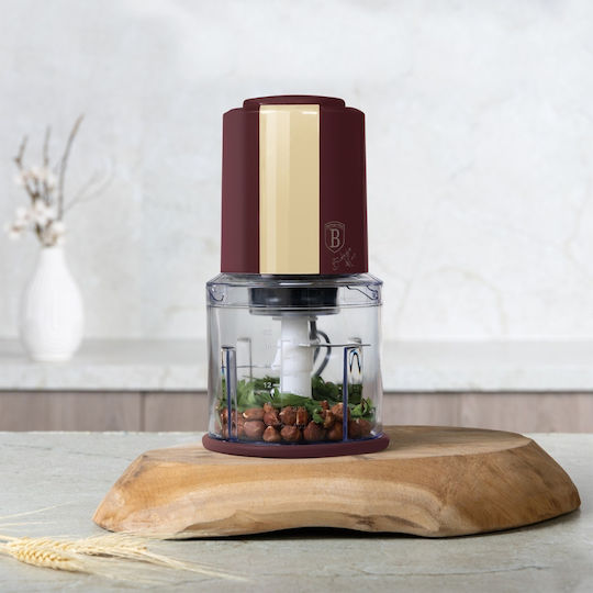 Berlinger Haus Πολυκόπτης Multi 300W με Δοχείο 600ml Καφέ