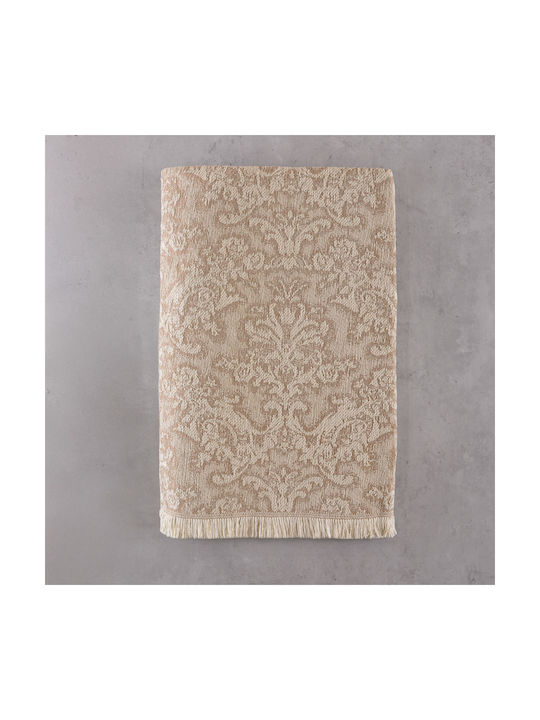Rythmos Decorative Pillow Case Bianco Made of 100% Cotton Ecru 40x40cm