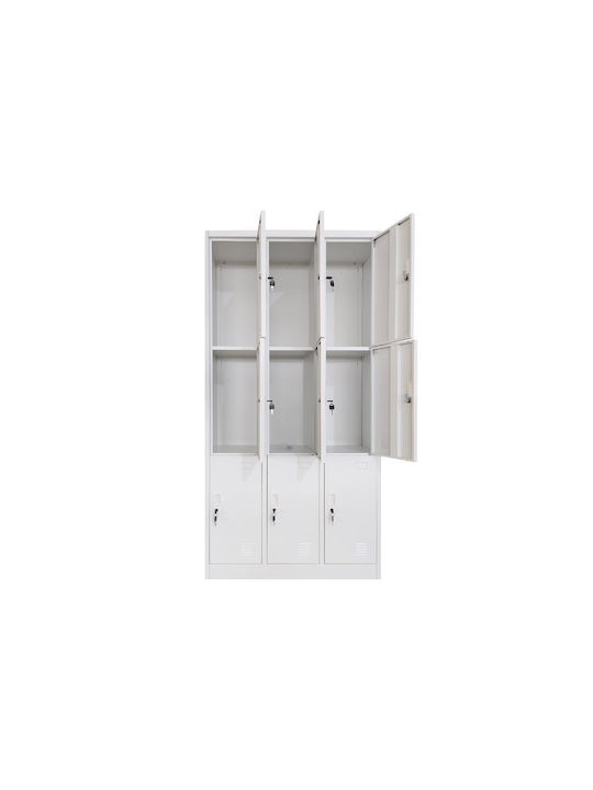 Шкаф Метал 90x40x185бр