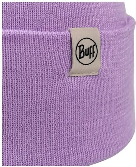 Lilon Grape Ice Beanie Unisex Σκούφος Πλεκτός σε Μωβ χρώμα